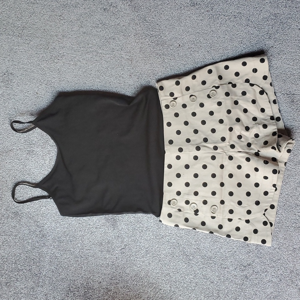 High Waisted Short Set